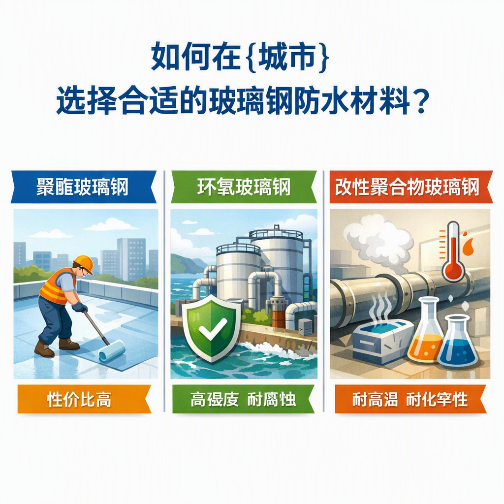 如何在娄底选择合适的玻璃钢防水材料？