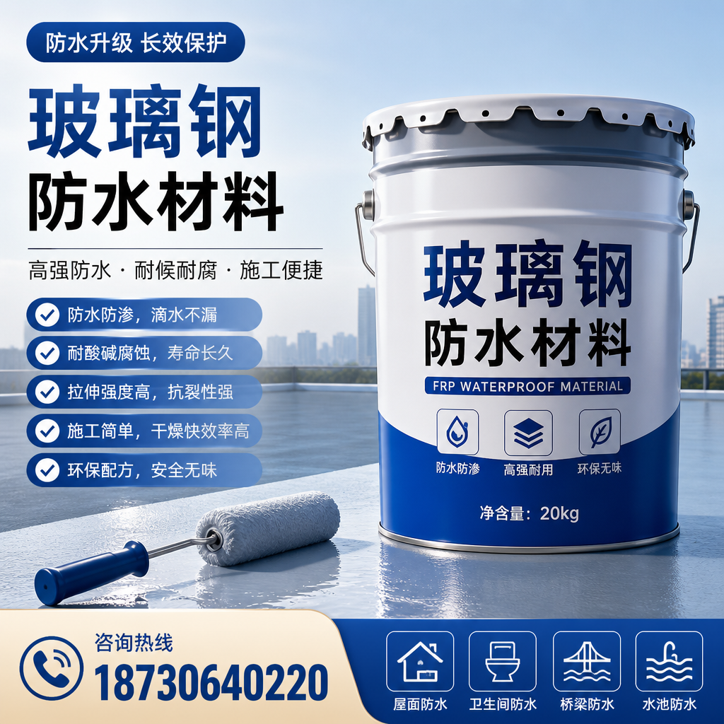 专家解析：玻璃钢防水材料的市场前景分析在 娄底