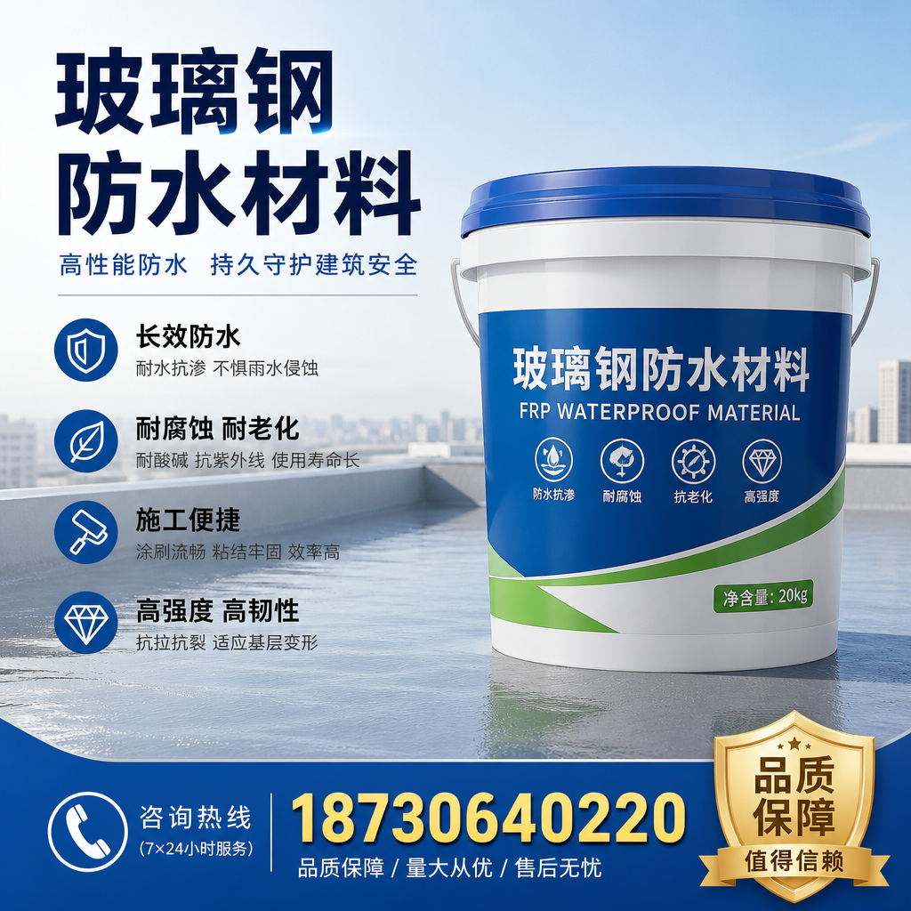 专家解析：玻璃钢防水材料的市场前景分析在 娄底